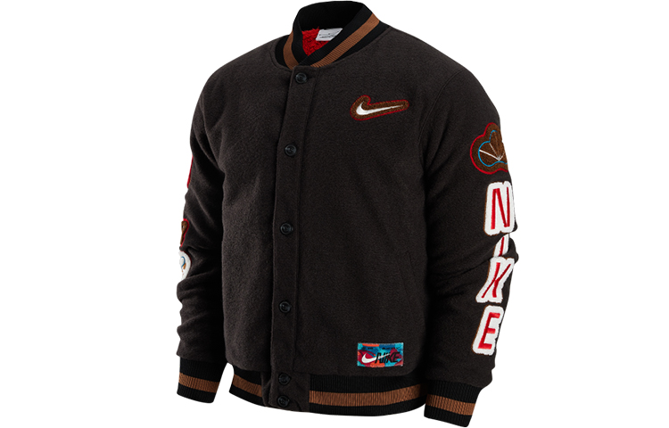 Nike CNY Year of the Rabbit Embroidered Bomber Jacket Black - FD4060-010