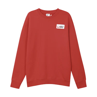 Nike CNY Year of the Rabbit Red Crewneck Logo Sweatshirt Sportswear FD4059-657