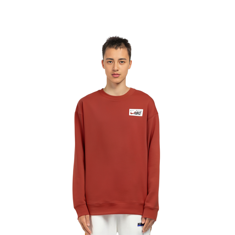 Sizing Nike CNY 刺繡兔年紅色圓領運動Logo休閒上衣 FD4059-657