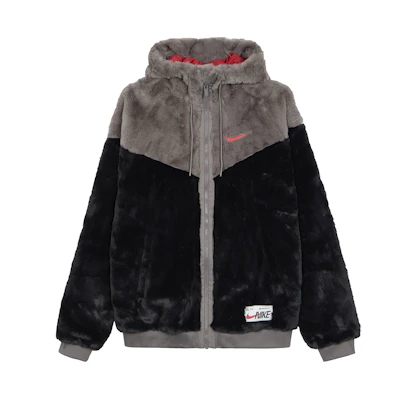 Nike CNY Year of the Rabbit Windrunner Logo Hoodie Jacket Black FD9895-010