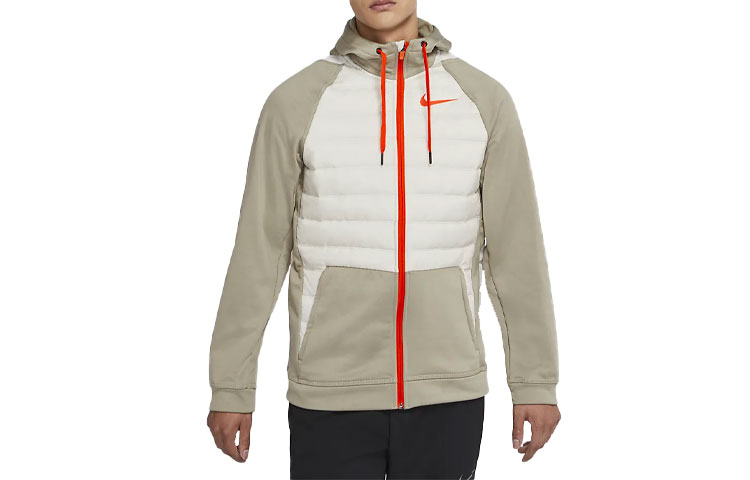 Nike Color-Block Hooded Insulated Jacket - Mystery Stone Color BV6299-342