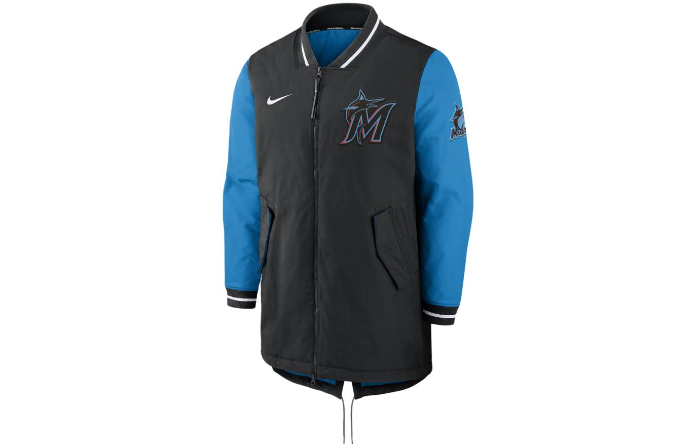 Nike Color-Block Zip Pocket Crewneck Jacket NAC7092NMQM-0BT