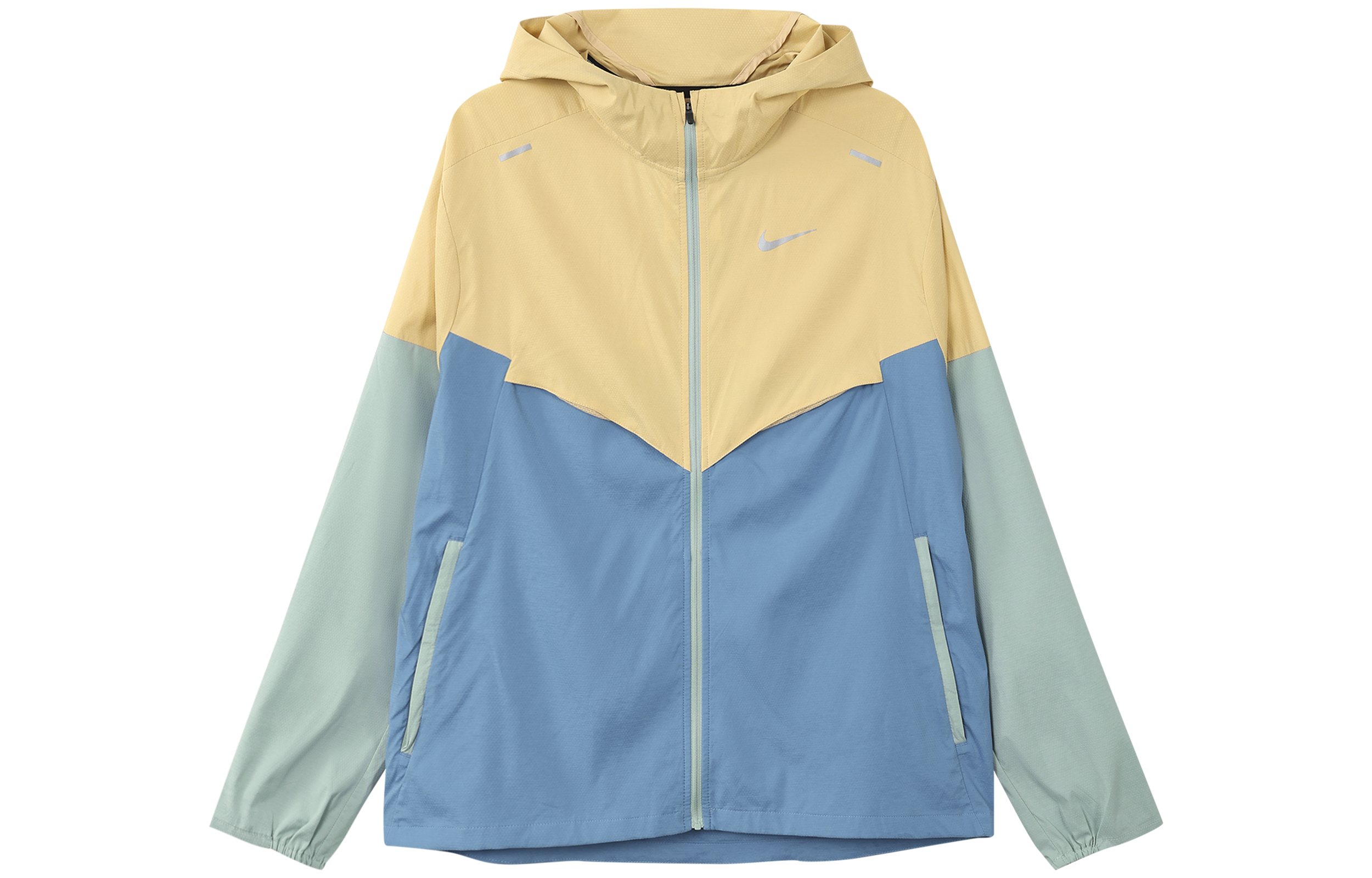 Nike Color Block Casual Jacket Sesame Brown CZ9071-252