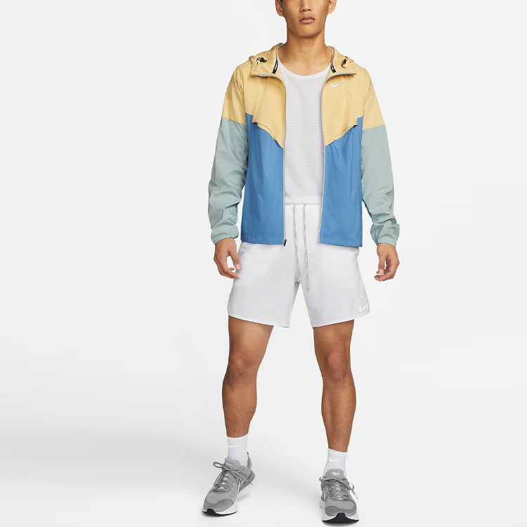 Nike Color Block Casual Jacket Sesame Brown CZ9071-252 圖 4