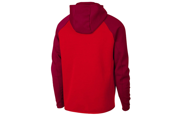 Nike Color Block Hooded Jacket Red 928484-657 圖 3