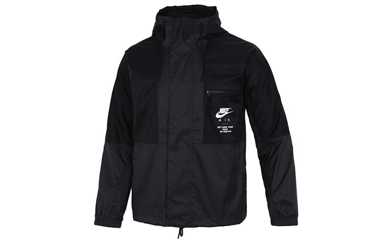 Nike Colorblock Casual Sports Jacket Black Gift for Him DD6443-010