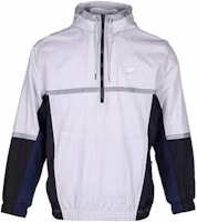 Nike Colorblock Half-Zip Windbreaker Jacket Retro Sport Style - Gray CZ9963-097 Nike Colorblock Half-Zip Windbreaker Jacket Retro Sport Style - Gray CZ9963-097