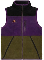 Nike Colorblock High-Neck Zip Sleeveless Vest Purple - AT5498-010 Nike Colorblock High-Neck Zip Sleeveless Vest Purple - AT5498-010
