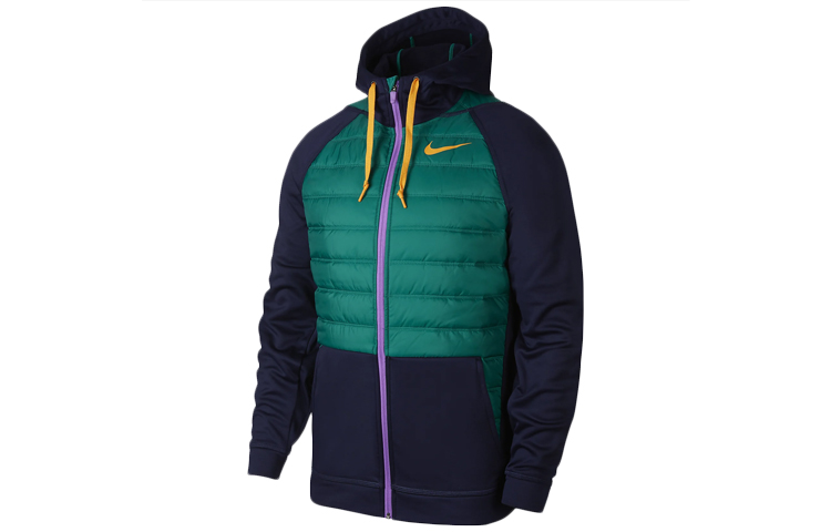 Nike Colorblock Hooded Insulated Jacket Blue/Green BV6299-498
