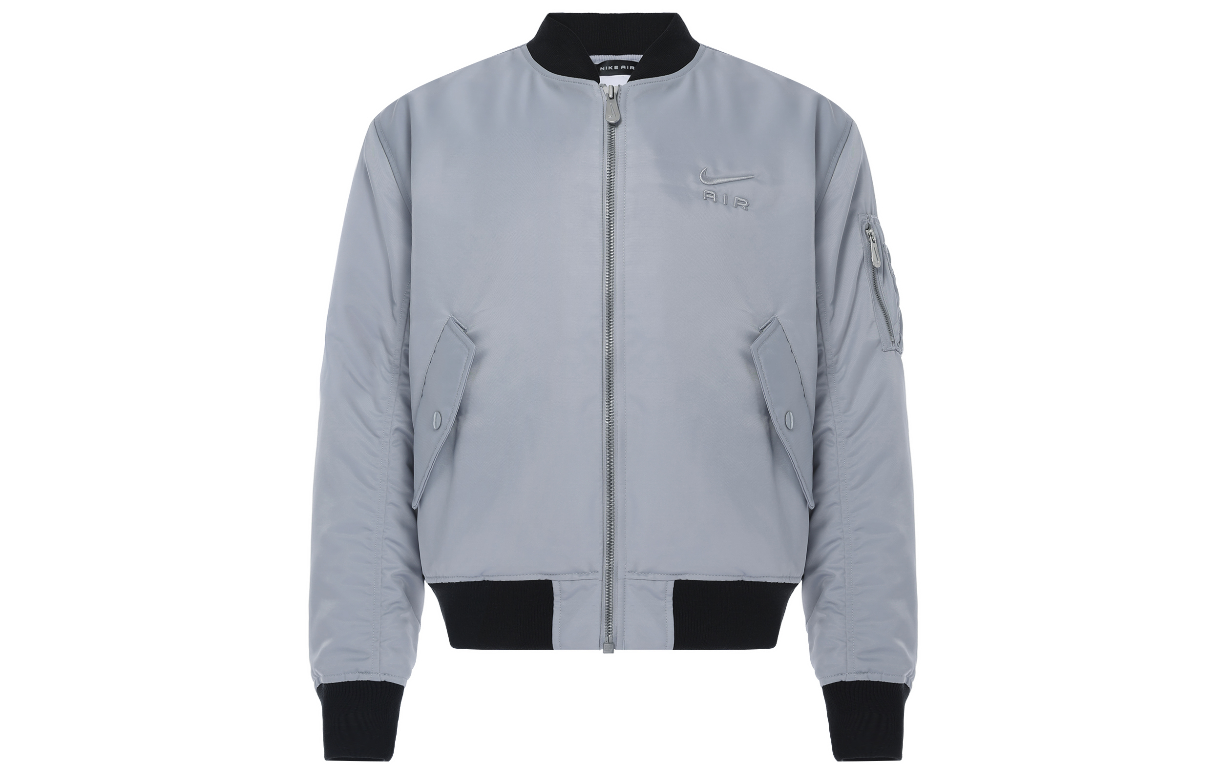 Nike Colorblock Logo Full-Zip Jacket Gray DV9892-012
