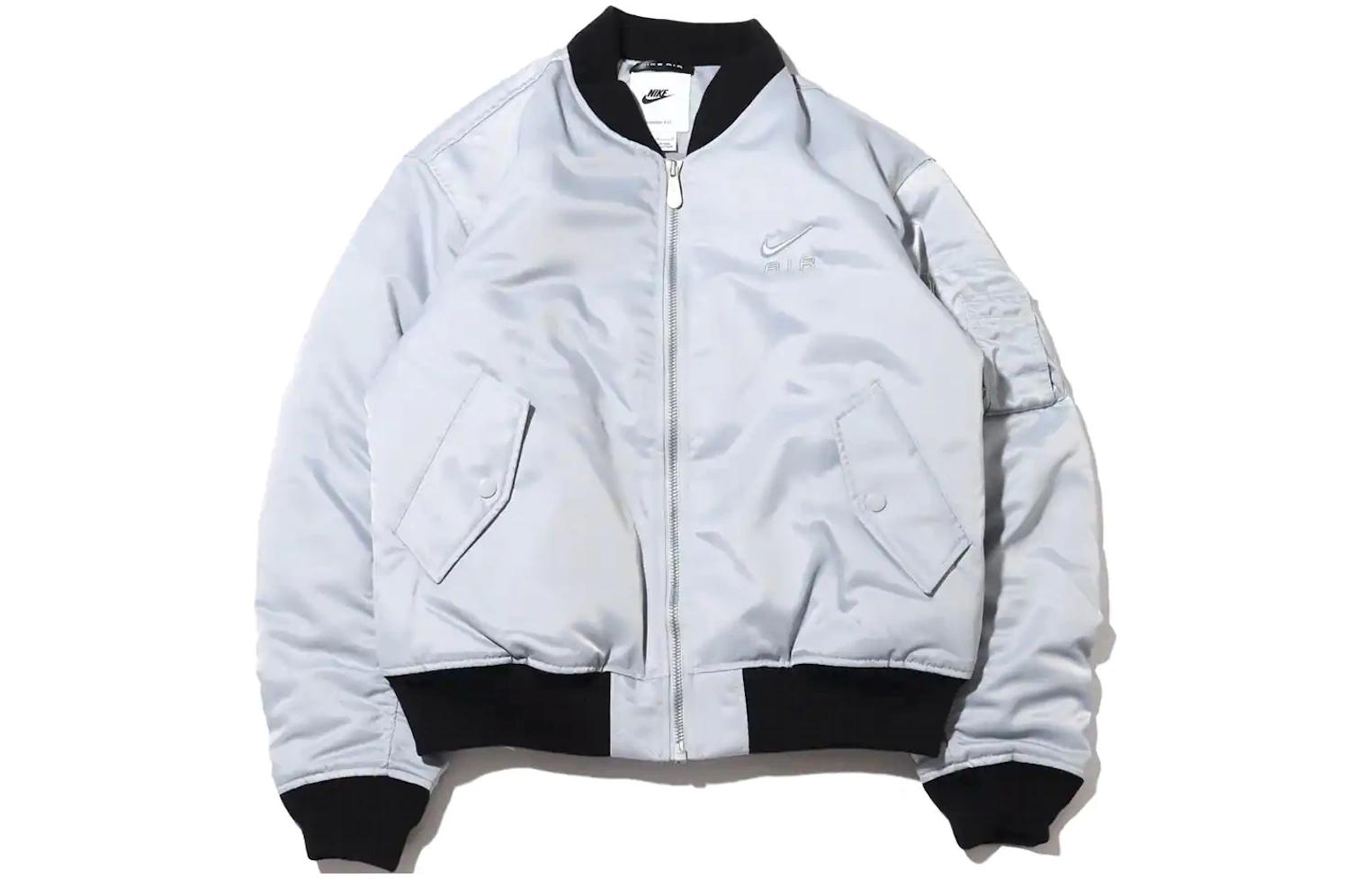 Nike Colorblock Logo Full-Zip Jacket Gray DV9892-012 圖 2