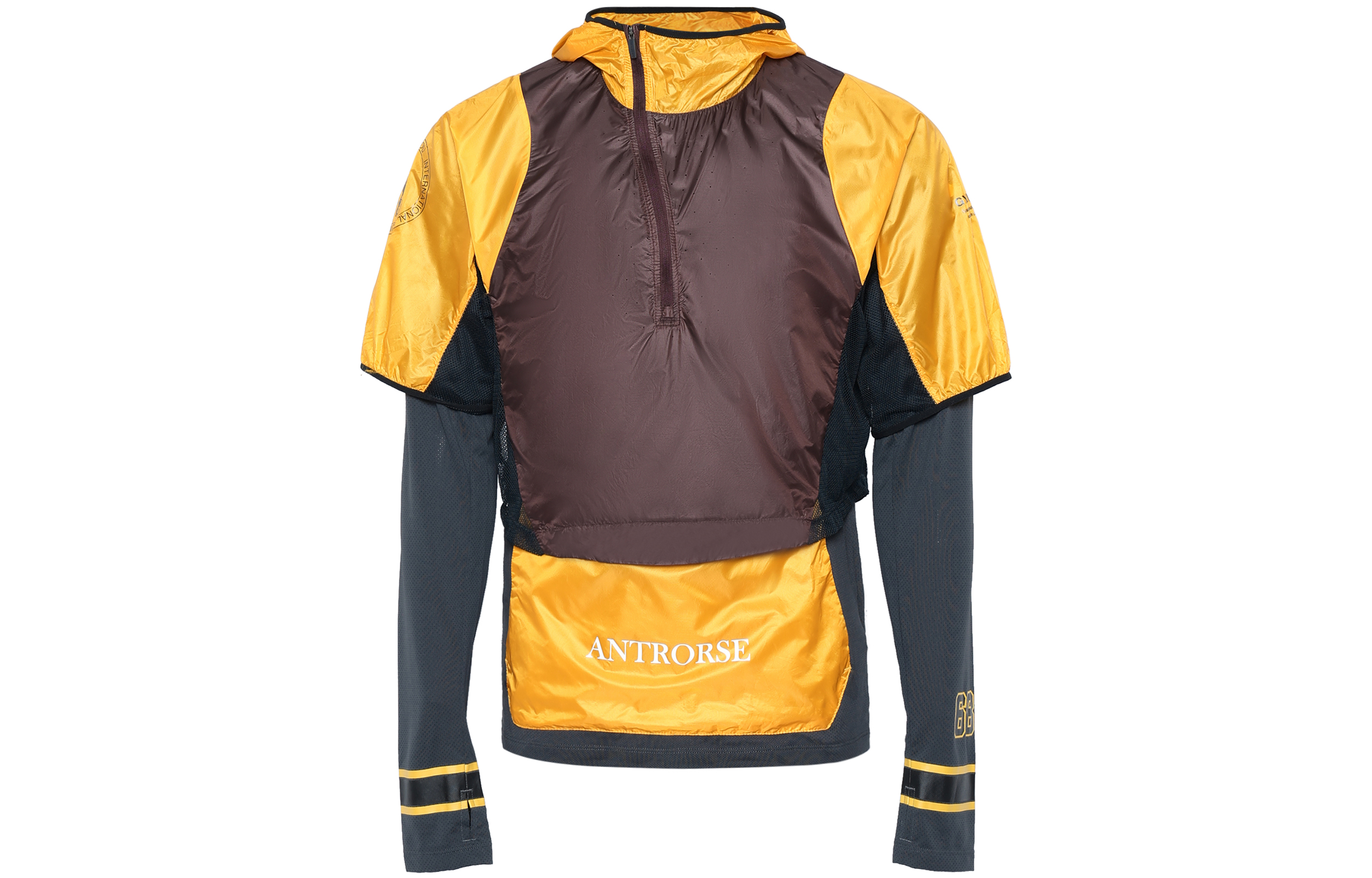 Nike Colorblock Outdoor Hooded Jacket Brown - Spring Collection BQ3249-711 圖 2