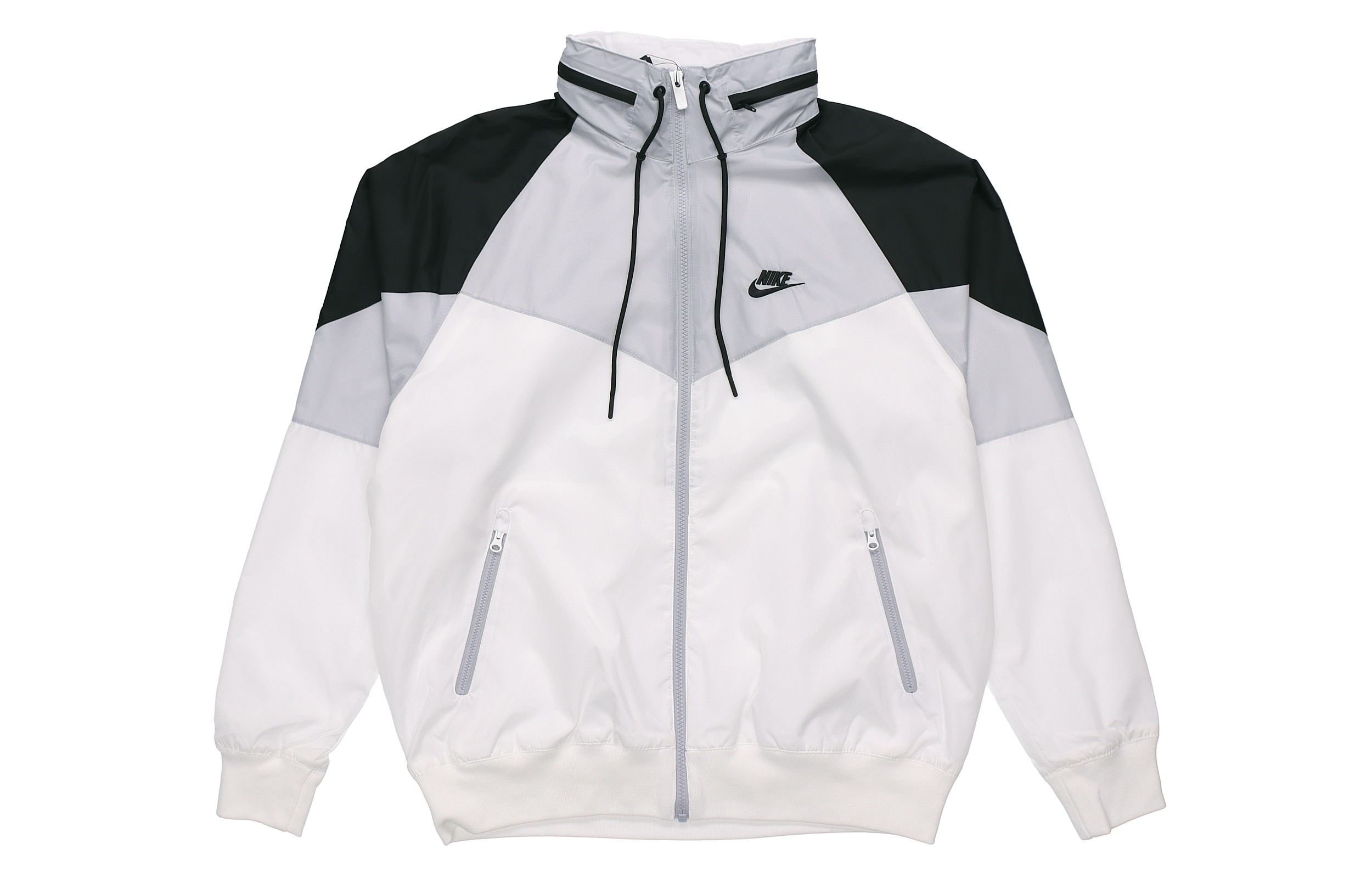 Nike Colorblock Packable Hooded Jacket White AR2210-100