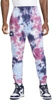 Nike Colorblock Printed Elastic Sports Pants FB9041-500 Nike Colorblock Printed Elastic Sports Pants FB9041-500