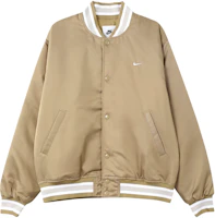 Order Nike Colorblock Waterproof Khaki Baseball Collar Jacket DX0659-247