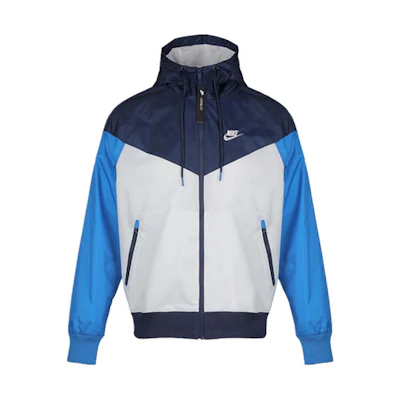 Nike Colorblock Windbreaker Running Jacket Light Blue AR2192-122