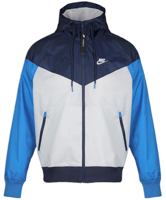 Nike Colorblock Windbreaker Running Jacket Light Blue AR2192-122 Order Nike Colorblock Windbreaker Running Jacket Light Blue AR2192-122