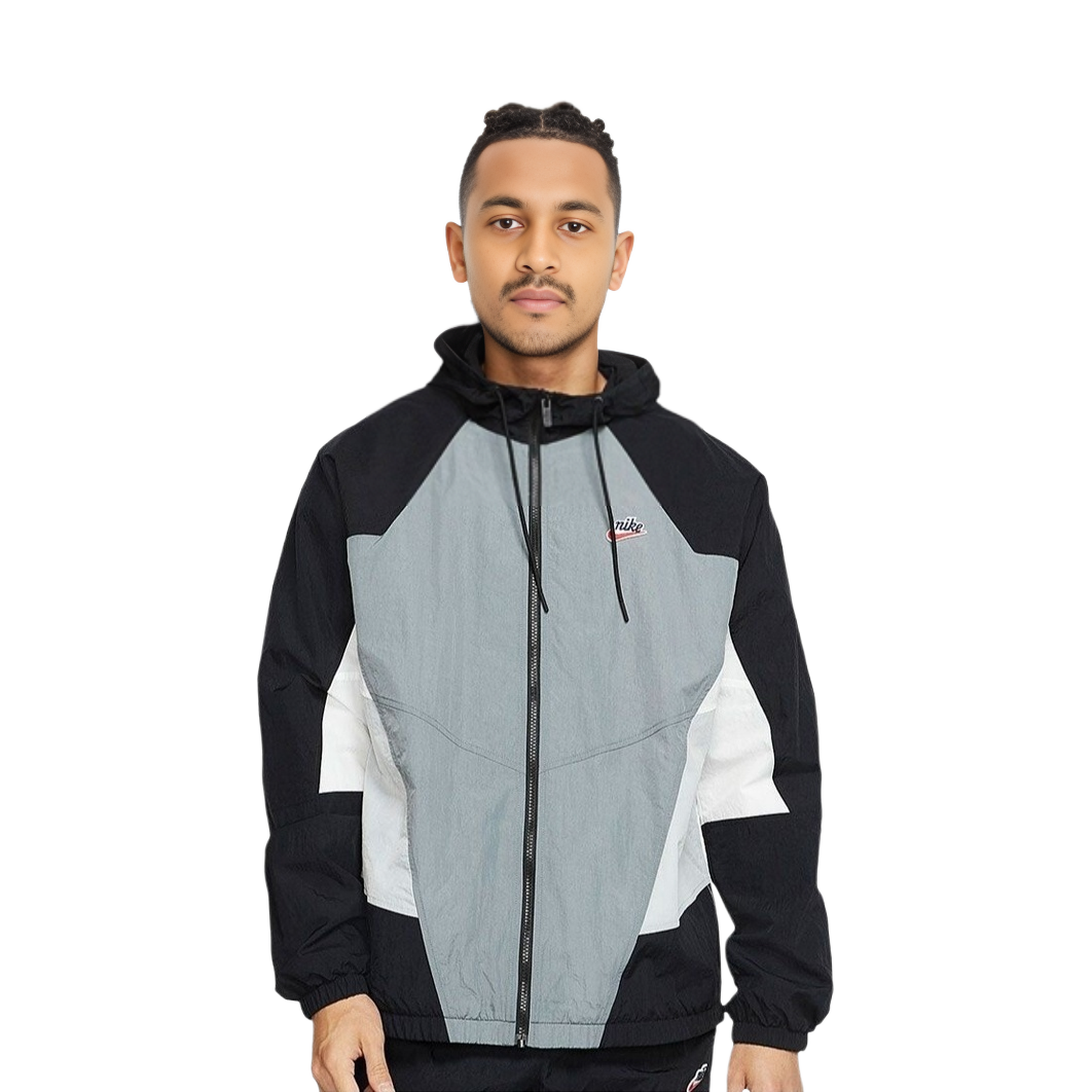 Nike Colorblock Windproof Woven Hooded Jacket - Grey DB5172-084 圖 4