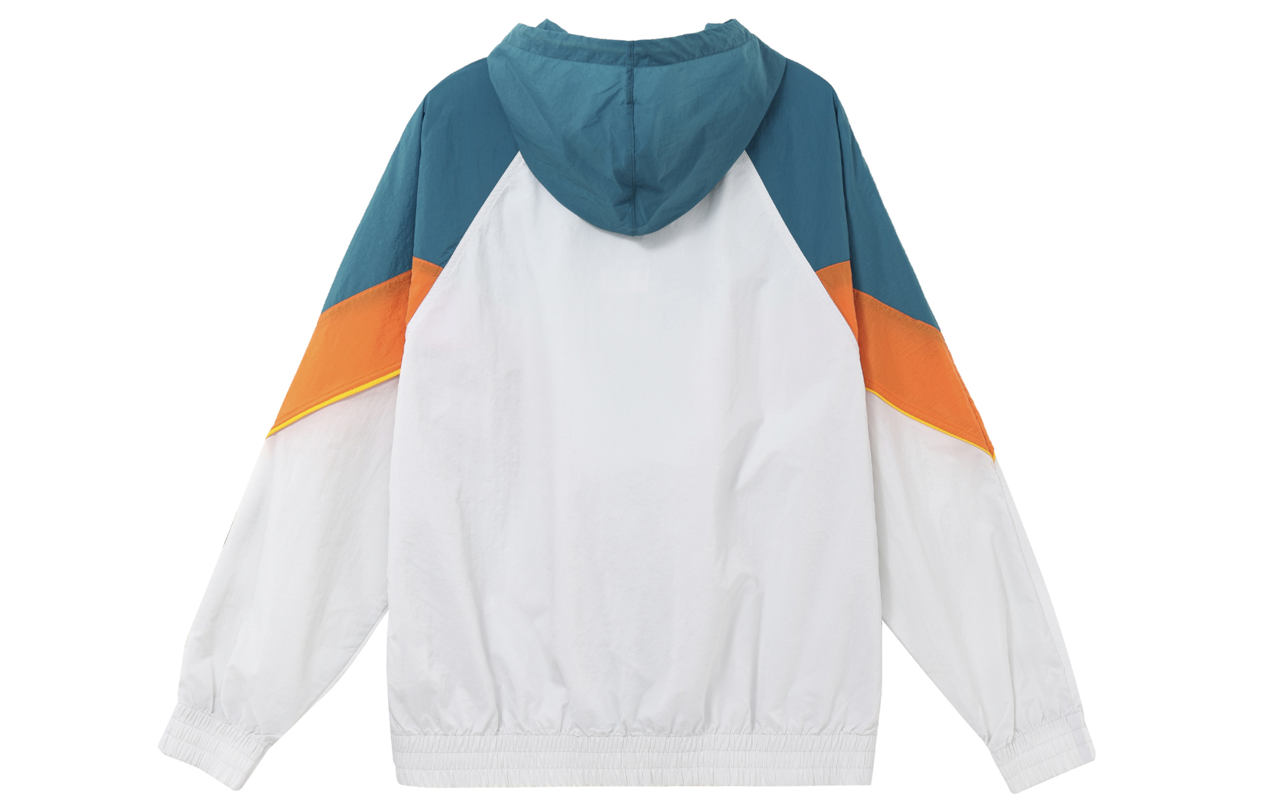 Lookbook Nike Colorblock Woven Hooded Running Jacket Blue/White/Orange DC0502-301