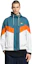 Cheap Nike Colorblock Woven Hooded Running Jacket Blue/White/Orange DC0502-301
