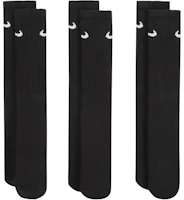 Nike Comfort Soft Moisture-Wicking Crew Socks 3-Pack Unisex Black/White SX4508-001 Nike Comfort Soft Moisture-Wicking Crew Socks 3-Pack Unisex Black/White SX4508-001
