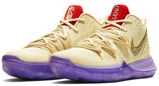 CONCEPTS x Nike Kyrie 5 Ikhet 埃及 中筒 籃球鞋 男款 米黃 特殊鞋盒版 Lookbook CONCEPTS x Nike Kyrie 5 Ikhet 埃及 中筒 籃球鞋 男款 米黃 特殊鞋盒版