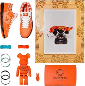 CONCEPTS x Nike Dunk SB 低筒 "橙色龍蝦" 防滑抗震耐磨 板鞋 男女同款 橙色 特殊鞋盒 Buy CONCEPTS x Nike Dunk SB 低筒 "橙色龍蝦" 防滑抗震耐磨 板鞋 男女同款 橙色 特殊鞋盒