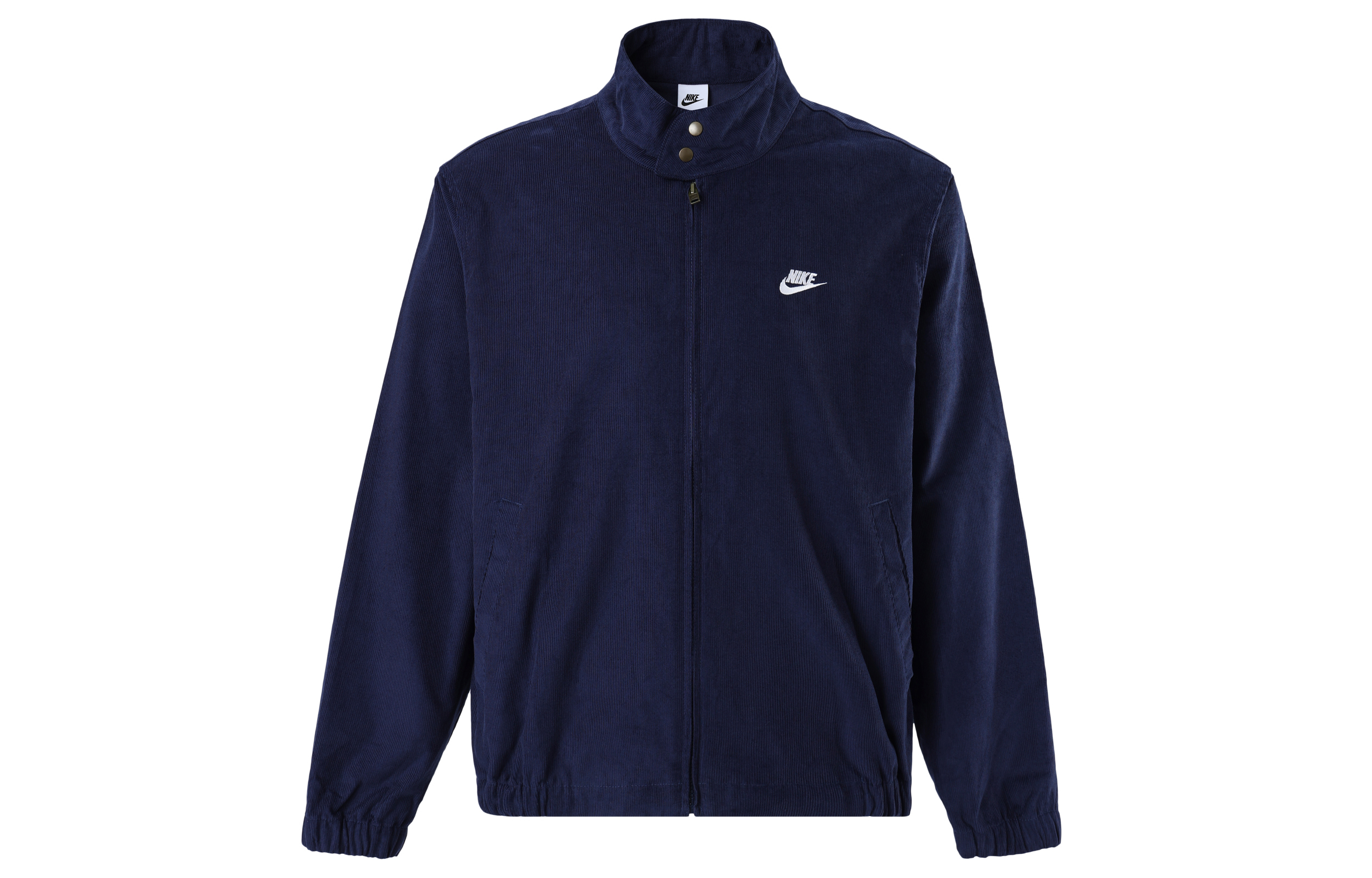 Nike Corduroy Breathable Lightweight Retro Jacket Dark Navy Blue FZ0632-410