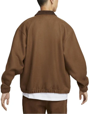 耐克灯芯绒休闲长袖运动夹克 深卡其时尚保暖外套 HQ4744-281 Lookbook 耐克灯芯绒休闲长袖运动夹克 深卡其时尚保暖外套 HQ4744-281