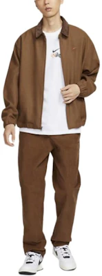 耐克灯芯绒休闲长袖运动夹克 深卡其时尚保暖外套 HQ4744-281 Shop 耐克灯芯绒休闲长袖运动夹克 深卡其时尚保暖外套 HQ4744-281