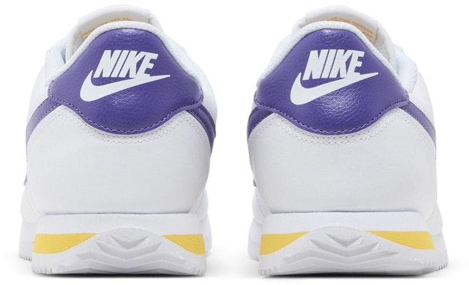 Nike Cortez 'Lakers' Sepatu Olahraga Ungu Kuning DM4044-106 Details for Nike Cortez 'Lakers' Sepatu Olahraga Ungu Kuning DM4044-106
