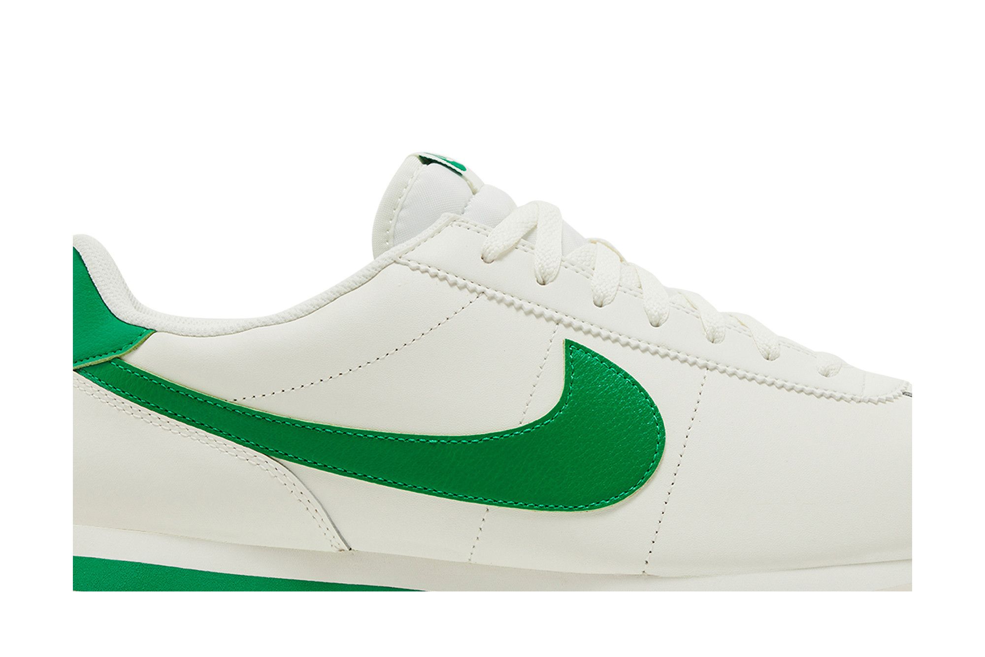 Order 耐吉 Cortez 輕盈防滑耐磨 低筒 訓練跑步鞋 男款 白綠