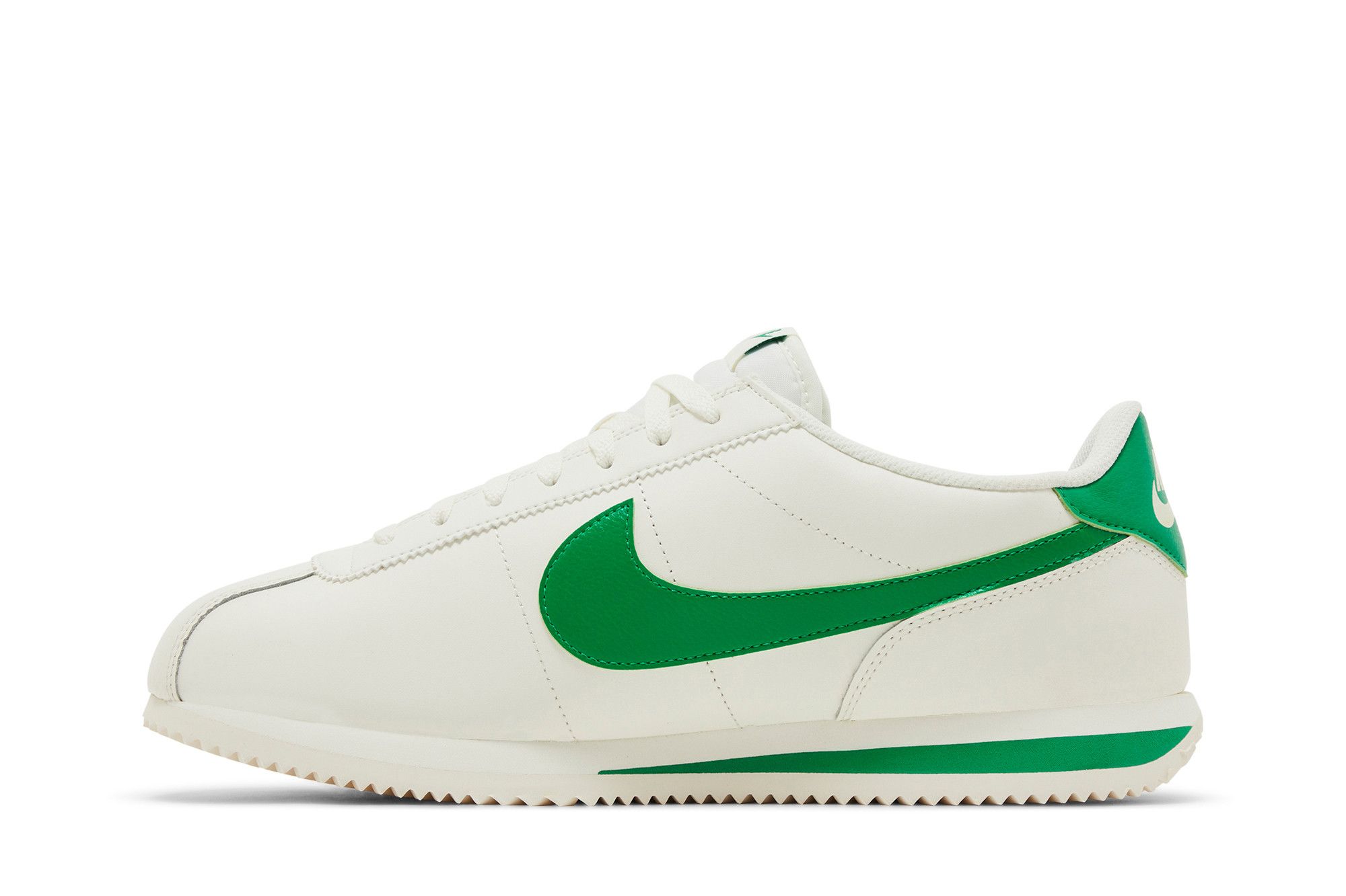 Lookbook 耐吉 Cortez 輕盈防滑耐磨 低筒 訓練跑步鞋 男款 白綠