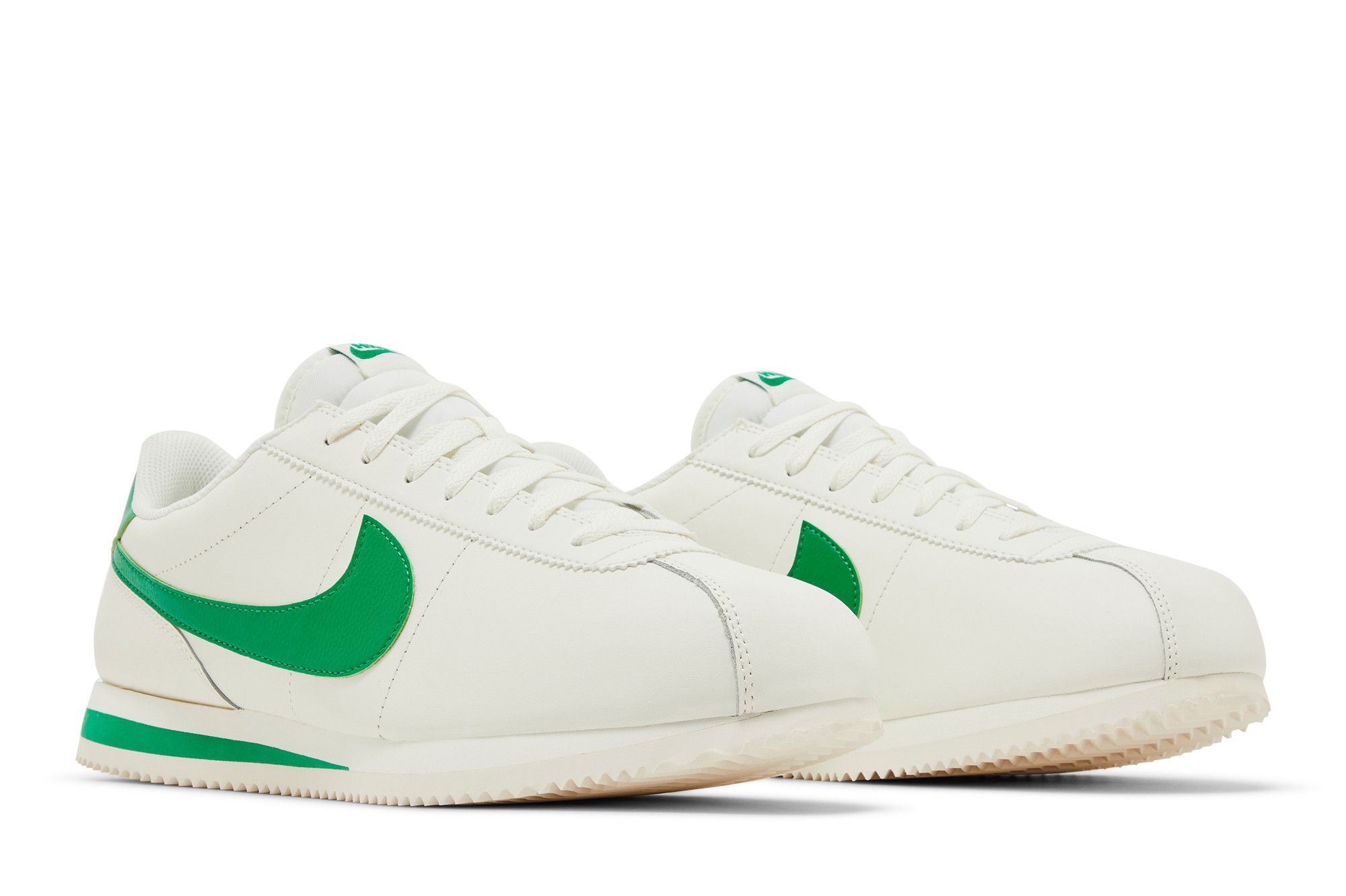 Cheap 耐吉 Cortez 輕盈防滑耐磨 低筒 訓練跑步鞋 男款 白綠