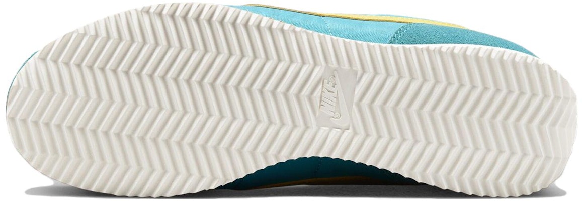 Nike Cortez 'Turquesa Amarillo' HF0118-300 Details for Nike Cortez 'Turquesa Amarillo' HF0118-300