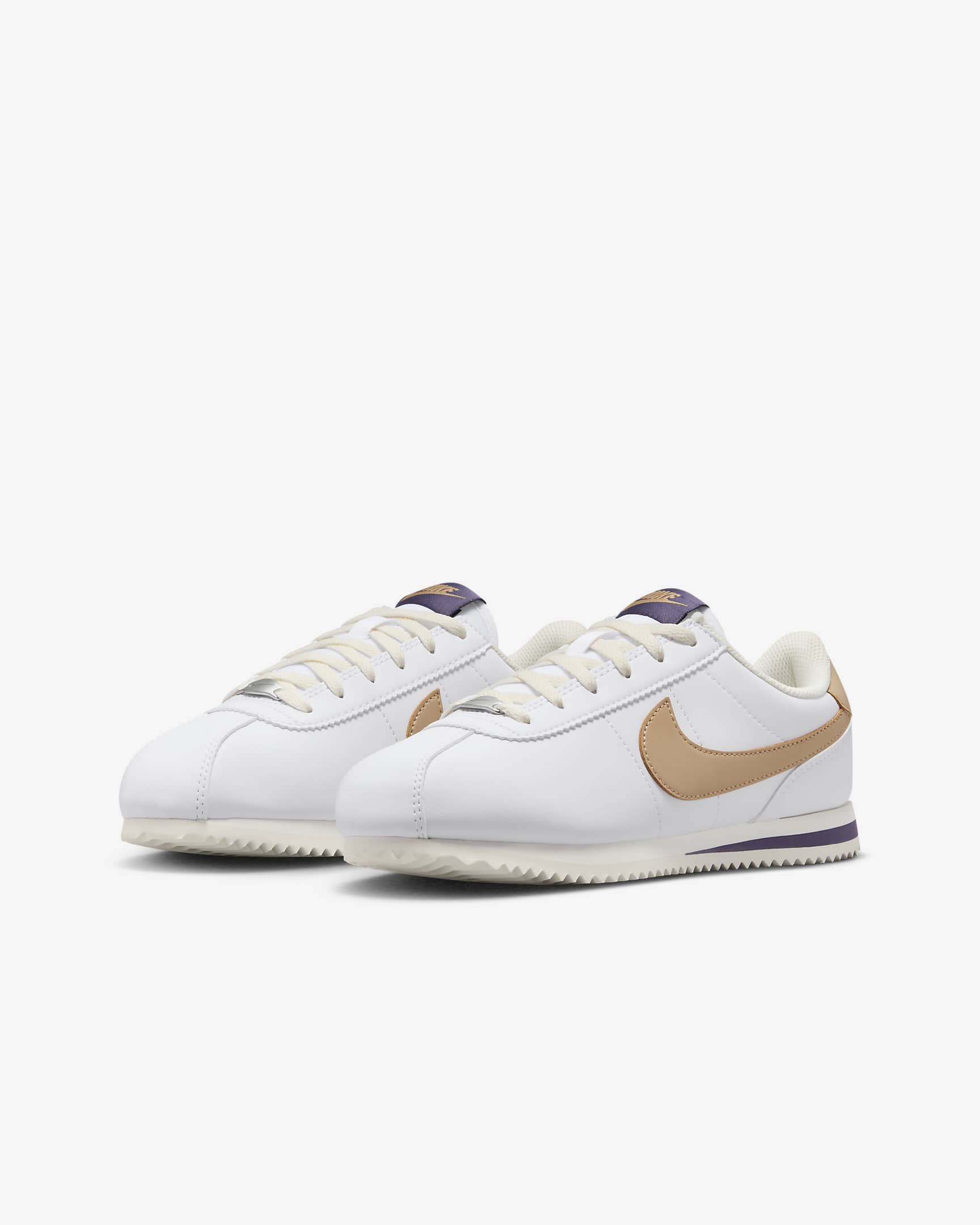 Purchase (JR) 耐克 Cortez '白色深葡萄干' DM0950-110