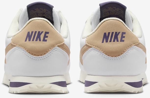 (JR) 耐克 Cortez '白色深葡萄干' DM0950-110 Details for (JR) 耐克 Cortez '白色深葡萄干' DM0950-110
