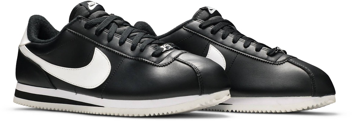 Nike Cortez Basic Leather 'Black White' 819719‑012
