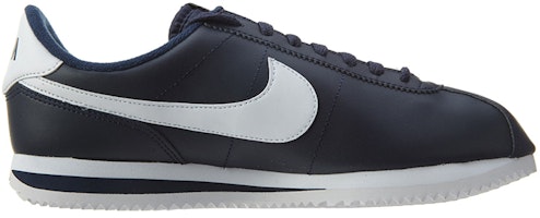 Nike Cortez Kulit Basic Biru/Putih 'Perak Metalik' 819719-410 Order Nike Cortez Kulit Basic Biru/Putih 'Perak Metalik' 819719-410