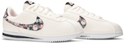 Cheap (Darjah Sekolah) Nike Cortez Basic Vintage Floral 'Pale Ivory' BQ5297-100