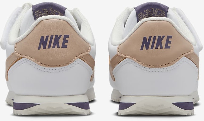 (Youth) Nike Cortez Easy-On 'White Dark Raisin' DM0951-109 Details for (Youth) Nike Cortez Easy-On 'White Dark Raisin' DM0951-109