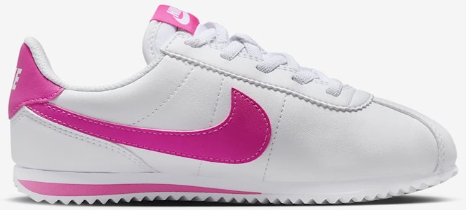 (JR) Nike Cortez Mudah Dipakai 'Putih Laser Fuchsia' DM0951-104 Lookbook (JR) Nike Cortez Mudah Dipakai 'Putih Laser Fuchsia' DM0951-104