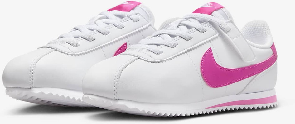 (Youth) Nike Cortez Easy-On 'White Laser Fuchsia' DM0951-104 Purchase (Youth) Nike Cortez Easy-On 'White Laser Fuchsia' DM0951-104