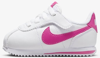 (Infant) Nike Cortez Easy-On 'White Laser Fuchsia' DM0952-104 (Infant) Nike Cortez Easy-On 'White Laser Fuchsia' DM0952-104
