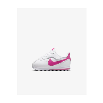 (Infant) Nike Cortez Easy-On 'White Laser Fuchsia'
