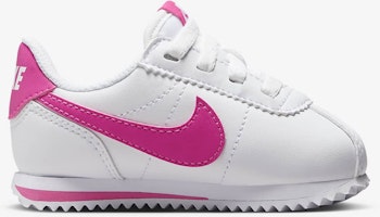 (Infant) Nike Cortez Easy-On 'White Laser Fuchsia' DM0952-104 Lookbook (Infant) Nike Cortez Easy-On 'White Laser Fuchsia' DM0952-104
