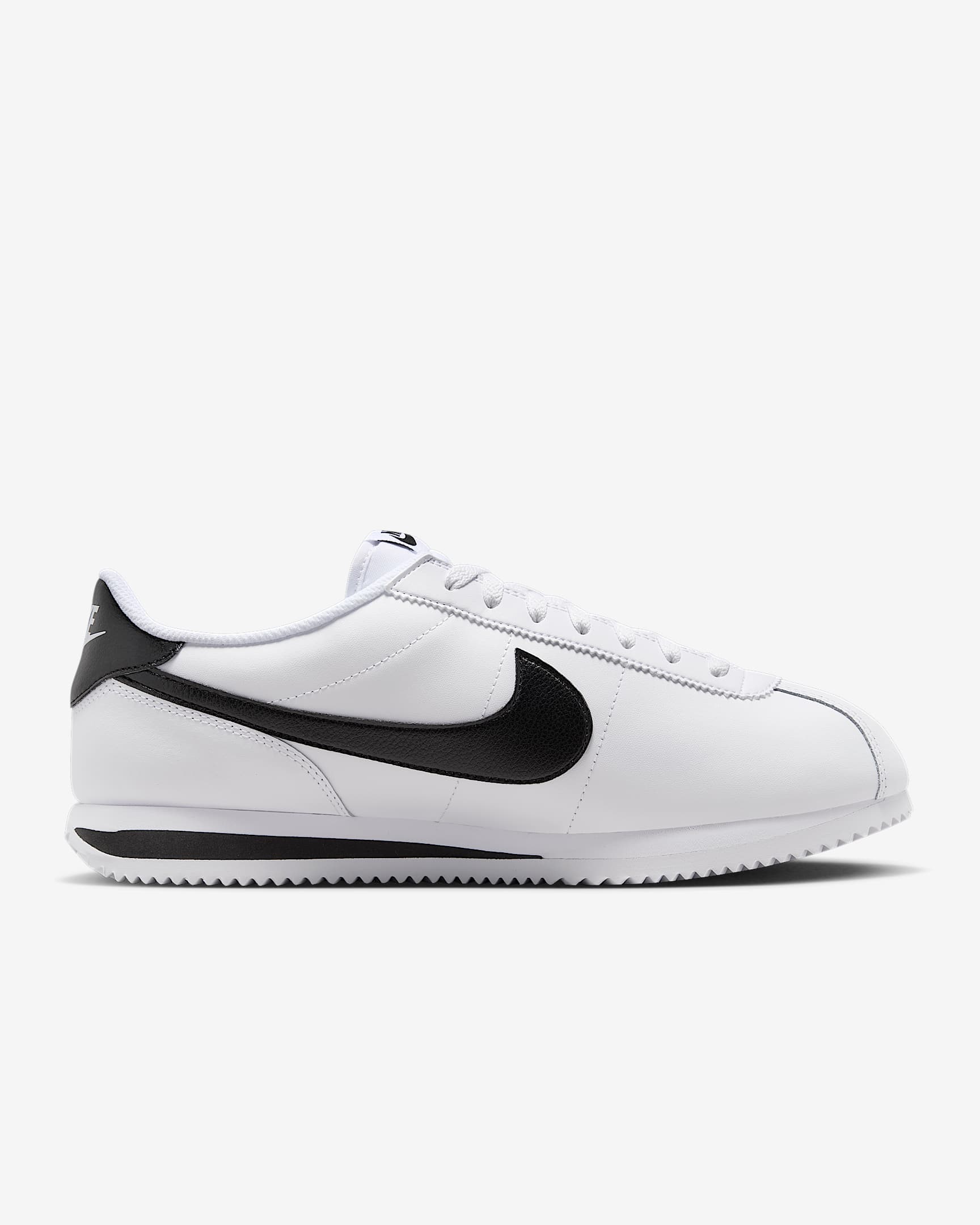 Shop Nike Cortez Leather 'White Black' DM4044-105