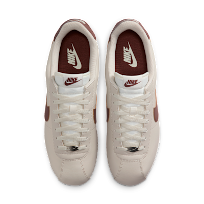 Shop 耐克Cortez皮革浅米色/奶白/黑色/棕色 DM4044-114