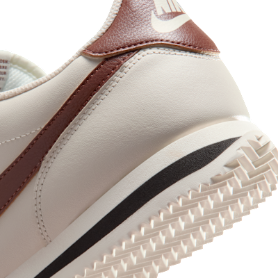 Cheap 耐克Cortez皮革浅米色/奶白/黑色/棕色 DM4044-114