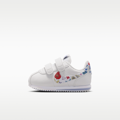 (Toddler) Nike Cortez SE Summit White/White/Light Thistle/Multicolor IO9258-100